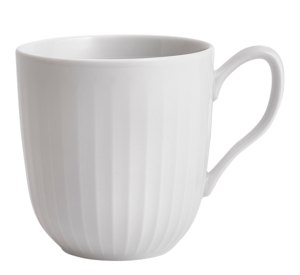 Hammershøi krus hvit 33 cl fra Kähler