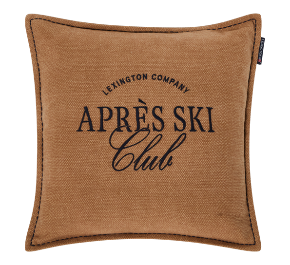 Après Ski putetrekk tweed beige 50x50 cm fra Lexington