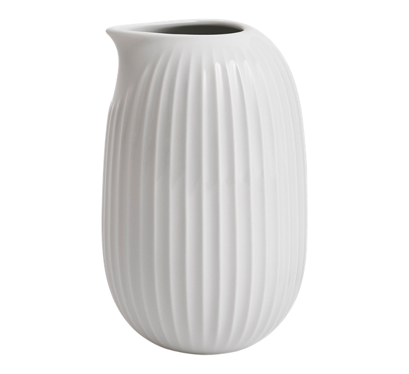 Hammershøi kanne hvit 50 cl fra Kähler