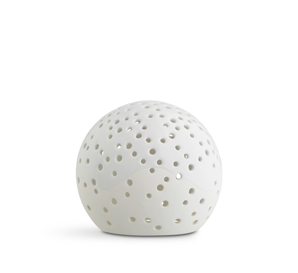 Nobili telysestake snøhvit 12 cm fra Kähler