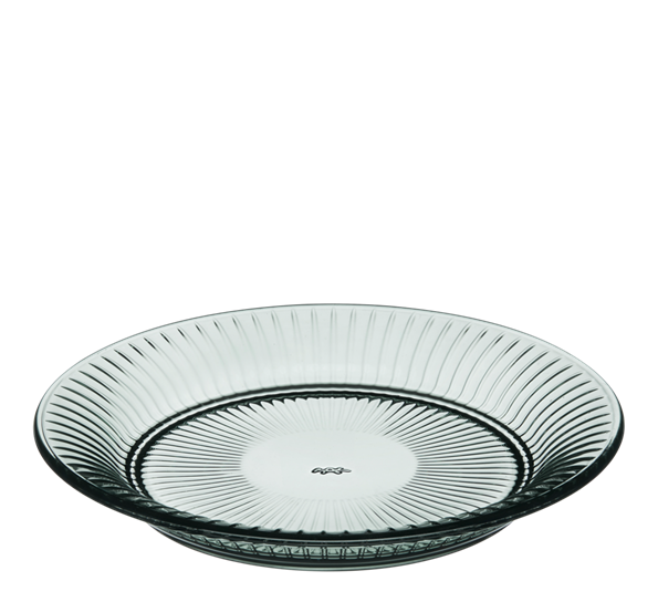 Hammershøi glassasjett grønt vannglass 22 cm fra Kähler