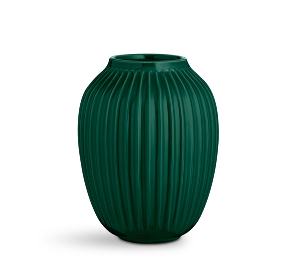Hammershøi vase dypgrønn 25 cm fra Kähler
