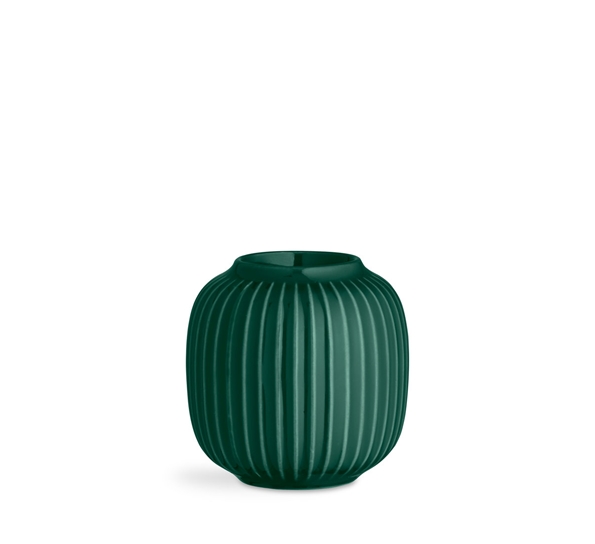 Hammershøi telysestake dypgrønn 9 cm fra Kähler