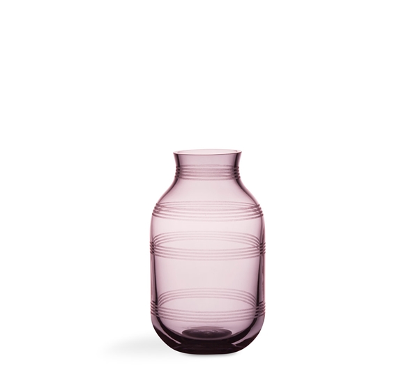 Omaggio vase glass plomme 14 cm fra Kähler