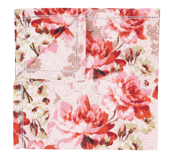 Serviett lin- og bomull 50x50 cm Flora ByTiMo