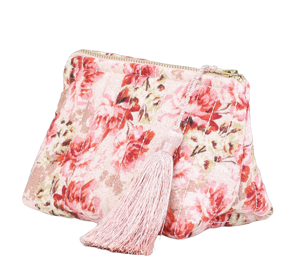 <p>Sminkepung lin- og bomull 16x11x9 cm Vintage Flowers ByTiMo</p>
