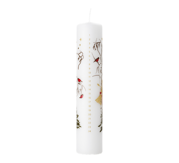 2021 kalenderlys Ø5 cm fra Holmegaard