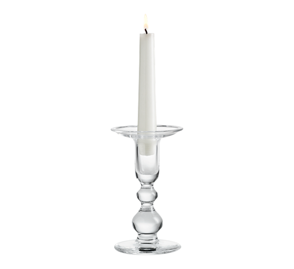 Charlotte Amalie lysestake 16 cm fra Holmegaard