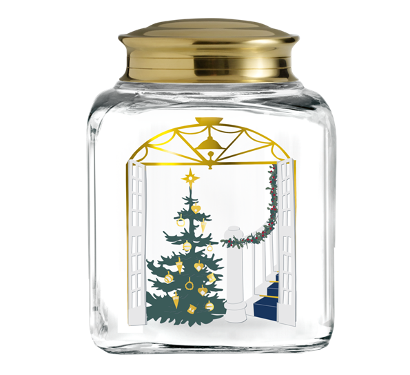 2020 Julekakeglass H16 fra Holmegaard