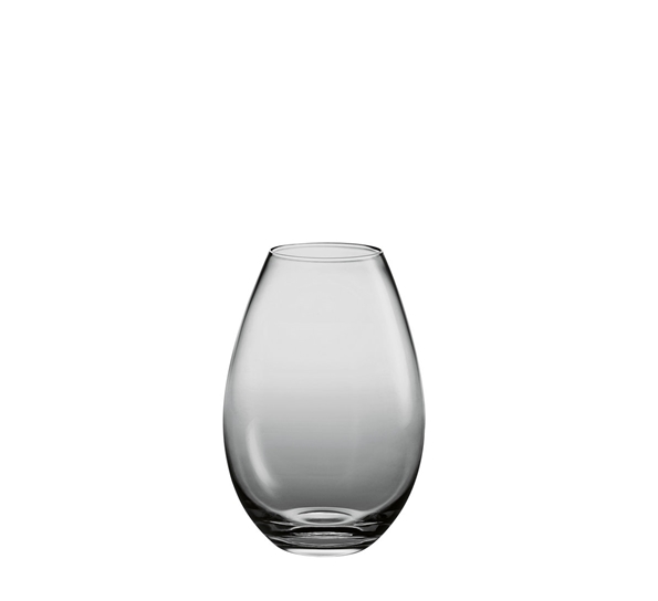 Cocoon vase 17 cm smoke fra Holmegaard