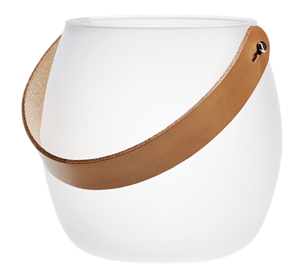 Design With Light krukke hvit 16 cm fra Holmegaard