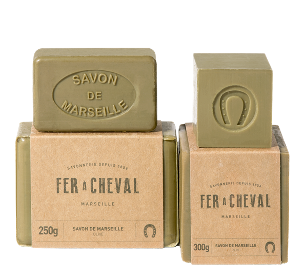 Marseille oliven såpestykke 300g fra Fer á Cheval