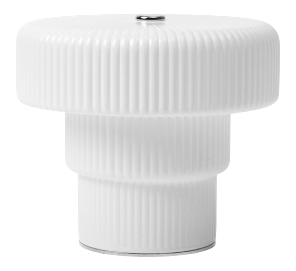 Ripple Portable LED-lampe H10 hvit Ferm Living