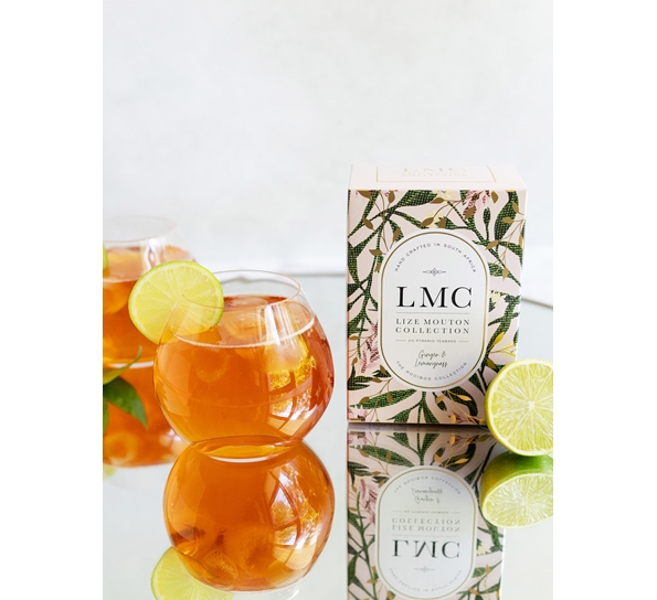 LMC te Lemongrass & Ginger Rooibos 20 teposer LMC – Lize Mouton Collection