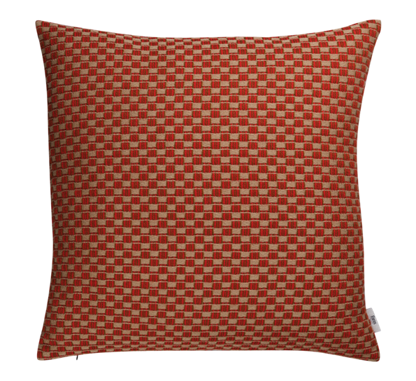 Isak pute Rød Sumac 60x60 cm fra Røros Tweed