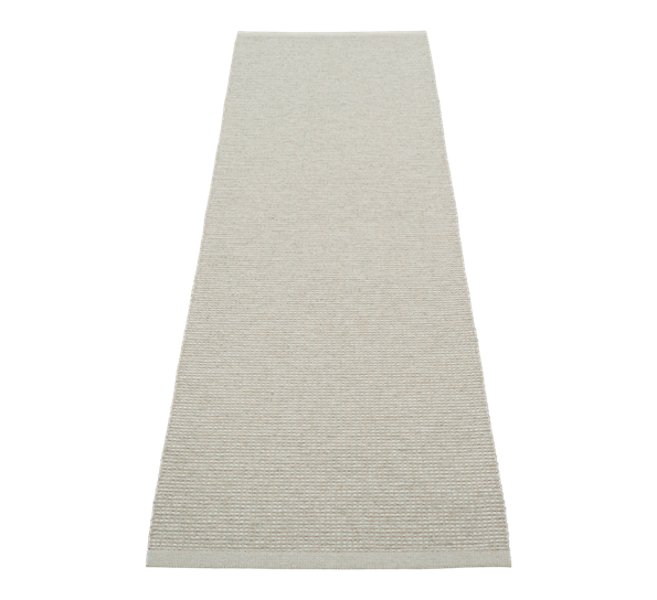 Emm matte med lintråd sage 70x240 cm fra Pappelina