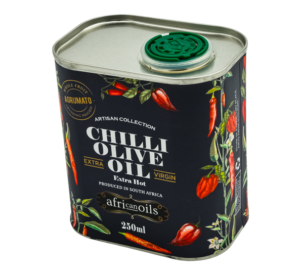 Olivenolje Extra Virgin chilli 250 ml African Oils