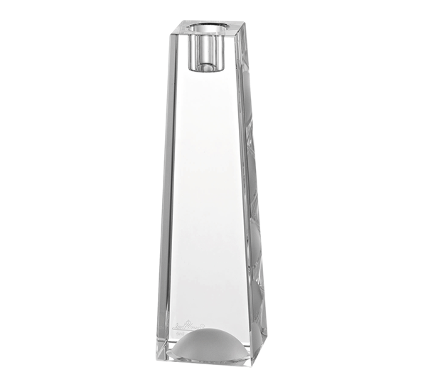 Blockglas lysestake 20 cm fra Rosenthal