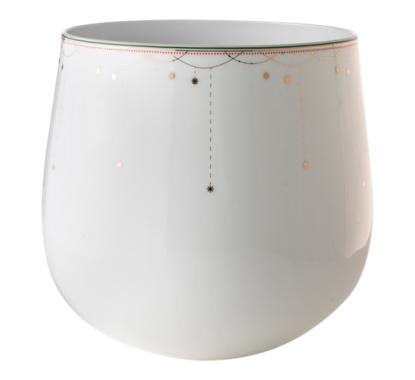 Julemorgen krukke 21 cm fra Wik & Walsøe