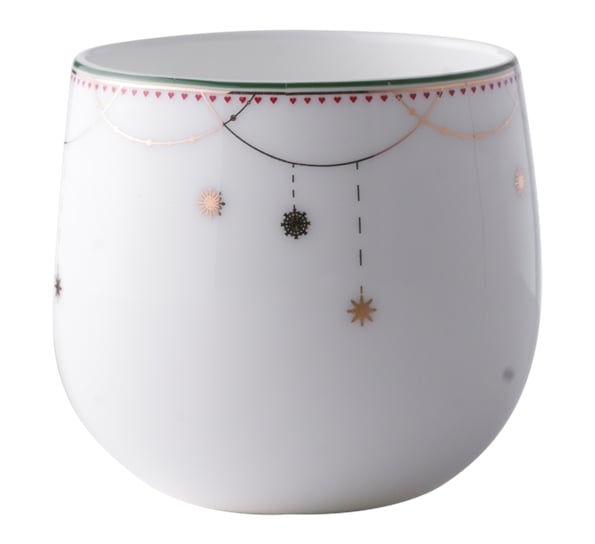 Julemorgen sukkerskål 6 cm fra Wik & Walsøe