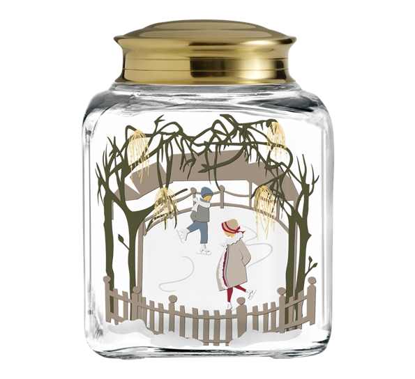 2018 julekakeglass fra Holmegaard