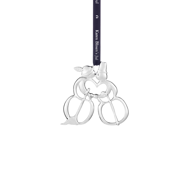 Karen Blixen snømannpar forsølvet fra Rosendahl