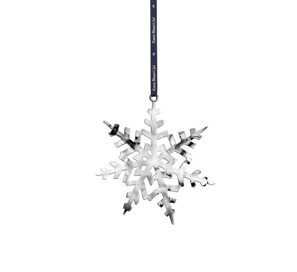 Karen Blixen krystallstjerne forsølvet fra Rosendahl