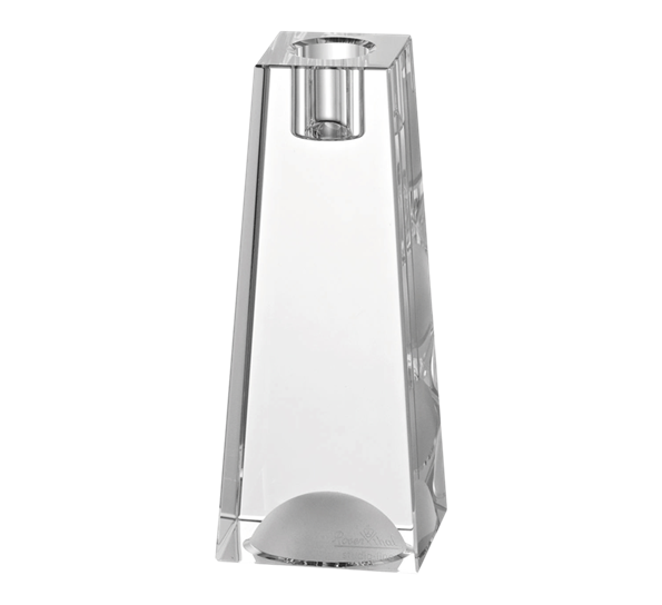 Blockglas lysestake 15 cm fra Rosenthal