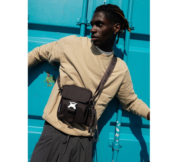 Nico crossbody bag 17x20x4 cm downtown mocha Kintobe