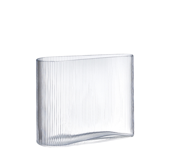 Mist vase klar 21 cm fra Nude Glass