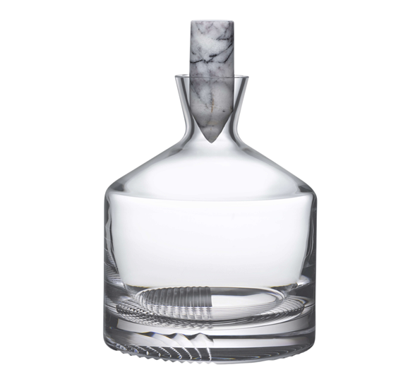 Alba whiskykaraffel 180 cl med 2 glass fra Nude Glass
