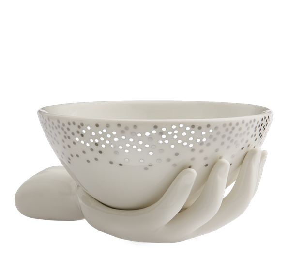 Sparkling Muse Eve Accent skål hvit Jonathan Adler