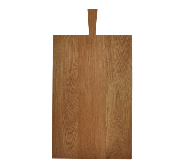 Skjærebrett bredt 53,5x34,4 cm oljet eik fra Raumgestalt