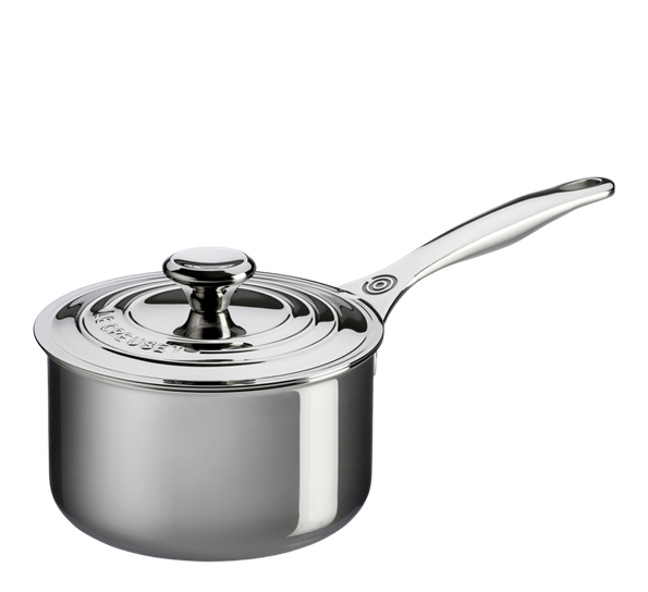 3Ply sauskjele med lokk 1,9 liter fra Le Creuset