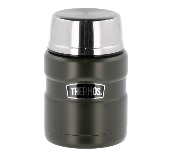 Stainless King mattermos 0,47l army fra Thermos