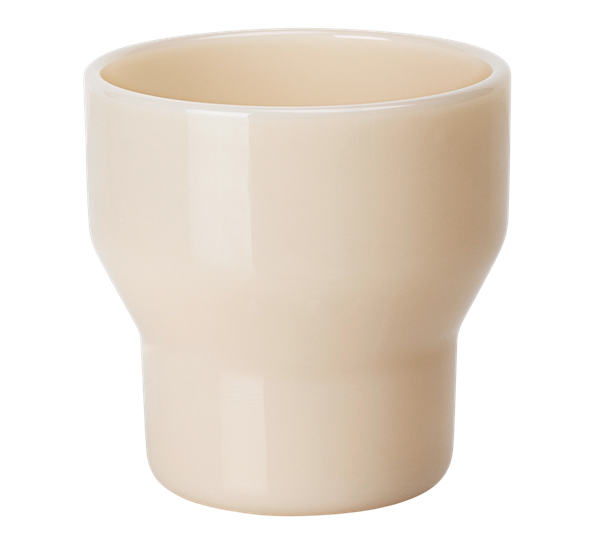 Milk vannglass almond fra Lucie Kaas