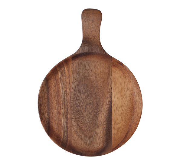 Basic skjærebrett plato rundt 20cm sheesham fra Stuff Design