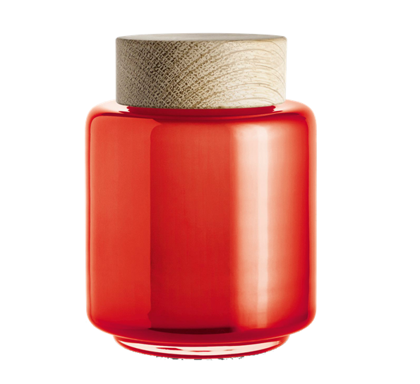 Palet oppbevaringsglass 0,35 liter oransje fra Holmegaard