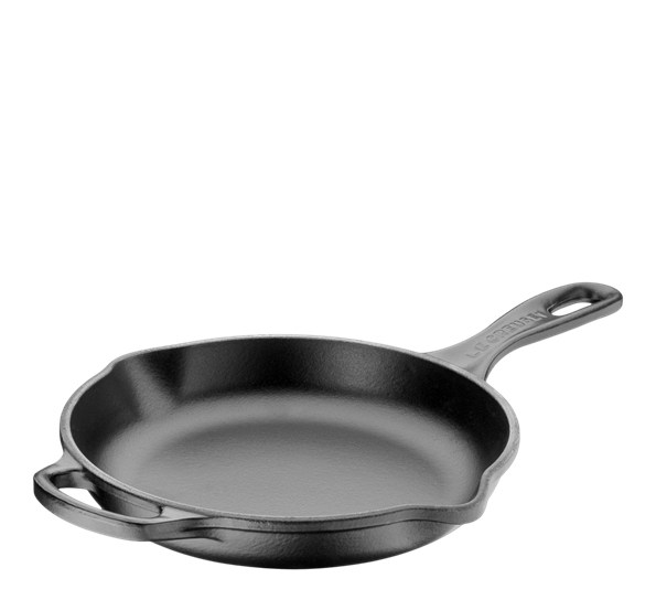 Stekepanne jern 20 cm matt sort fra Le Creuset