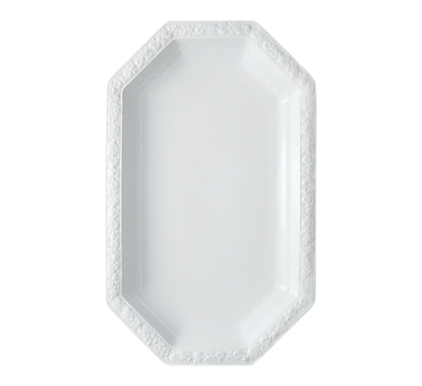 Maria Hvit fat ovalt 38 cm fra Rosenthal