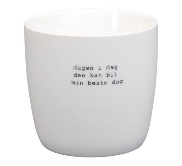 Krus Dagen i dag 30 cl hvit fra Sögne Home