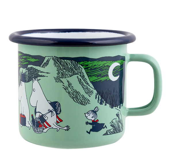 Mummi emaljekrus 2,5 dl Norsk sommer fra Muurla