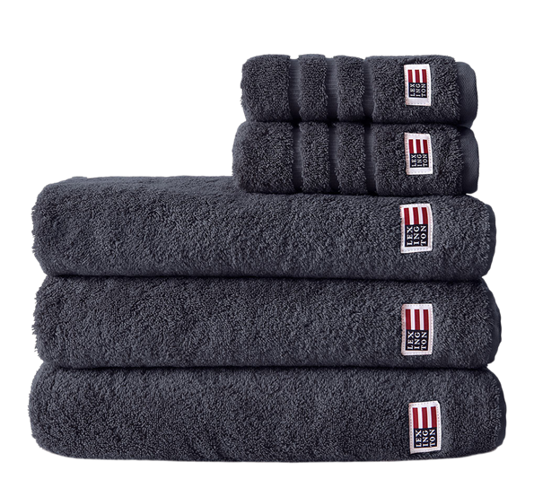 Original håndkle koksgrå 30X50 cm Lexington