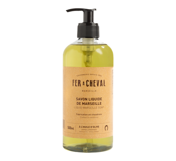 Marseille oliven flytende såpe 500ml fra Fer á Cheval
