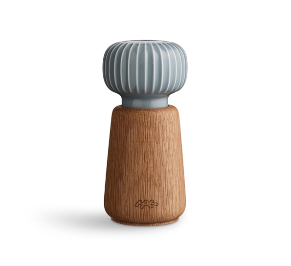 Hammershøi krydderkvern liten marmorgrå fra Kähler