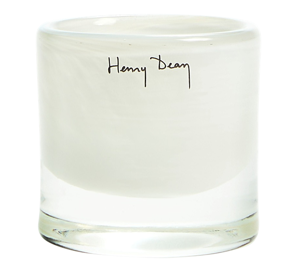 Mary hurricane lyslykt 7x6,5 cm snow Henry Dean