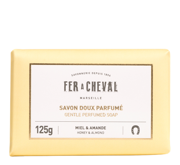 Såpestykke honning og mandel 125g fra Fer á Cheval