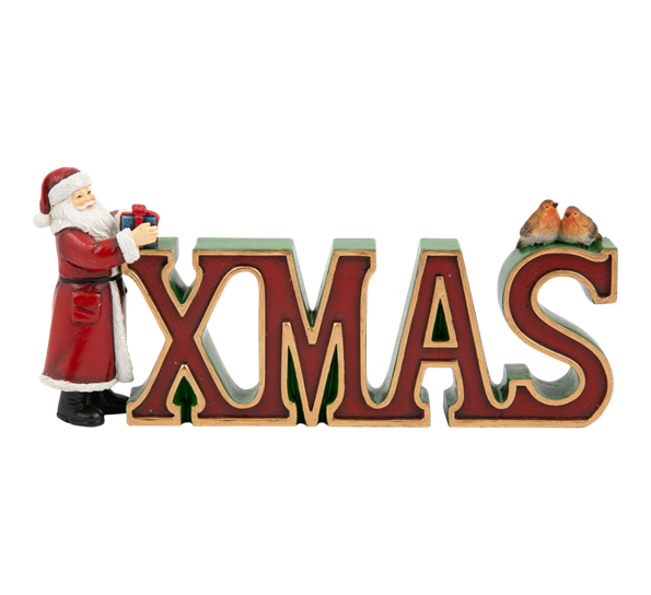 Winter Collage Accessoires bokstaver Xmas 29,5x5,7x13,2 cm fra Villeroy & Boch