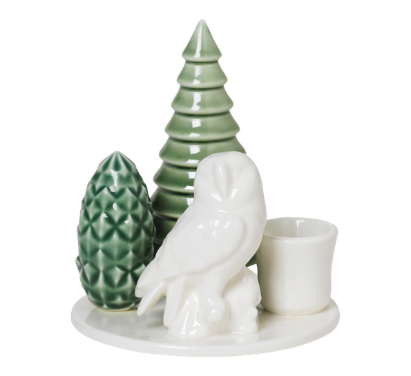 Winter Stories lysestake ugle fra Dottir