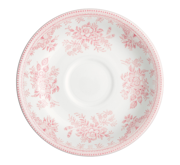 Pink Asiatic Pheasants tekopp skål fra Burleigh